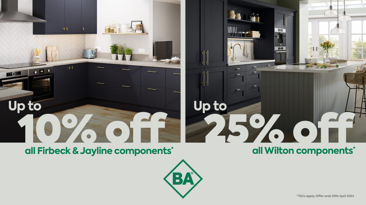 Up to 25% off all Wilton, Jayline and Firbeck Components.