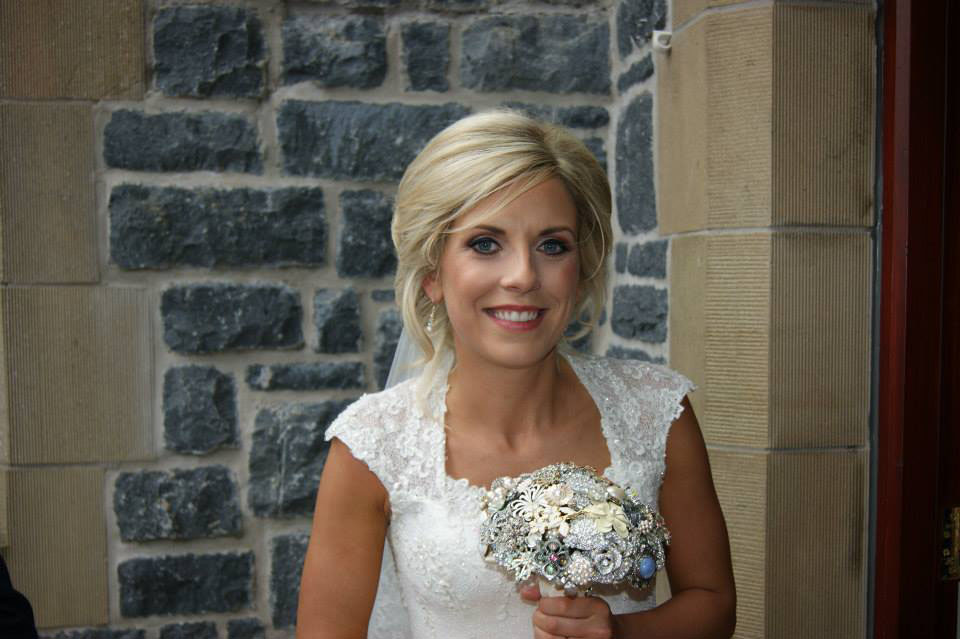Clara on her wedding day