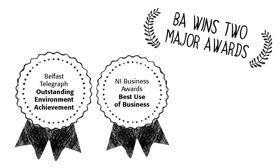 BA WINS TWO MAJOR AWARDS