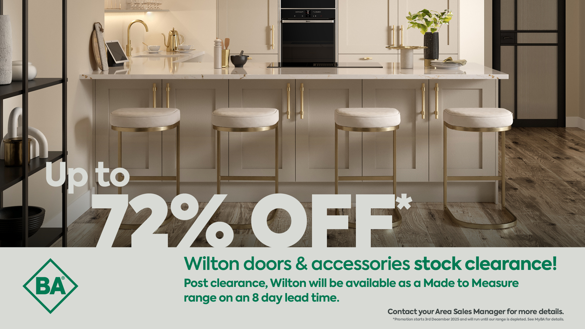 Up to 72% off Wilton Doors and Accessories