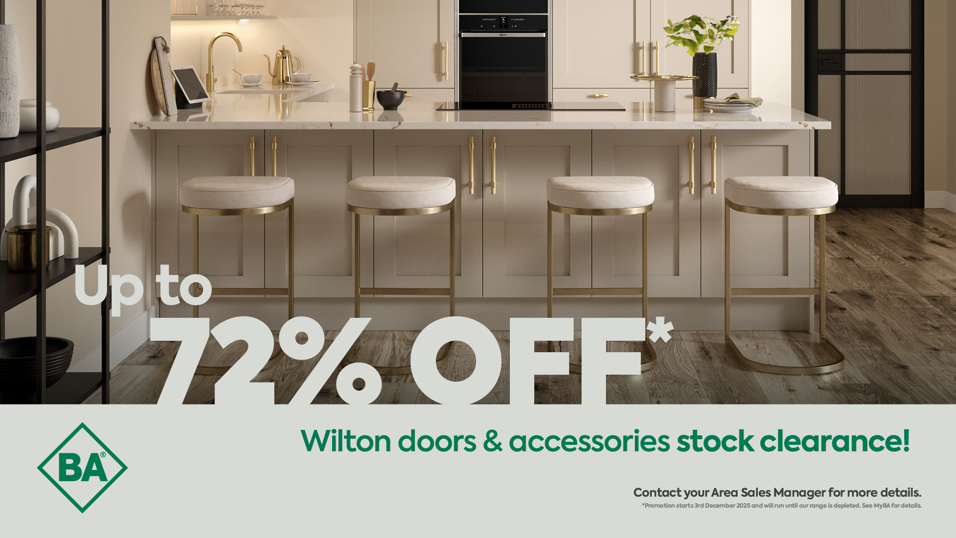Up to 72% off Wilton Doors and Accessories